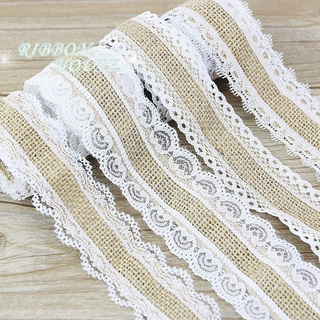 Cuộn dây ruy băng ren trang trí tiệc cưới tiện lợi dài 5m