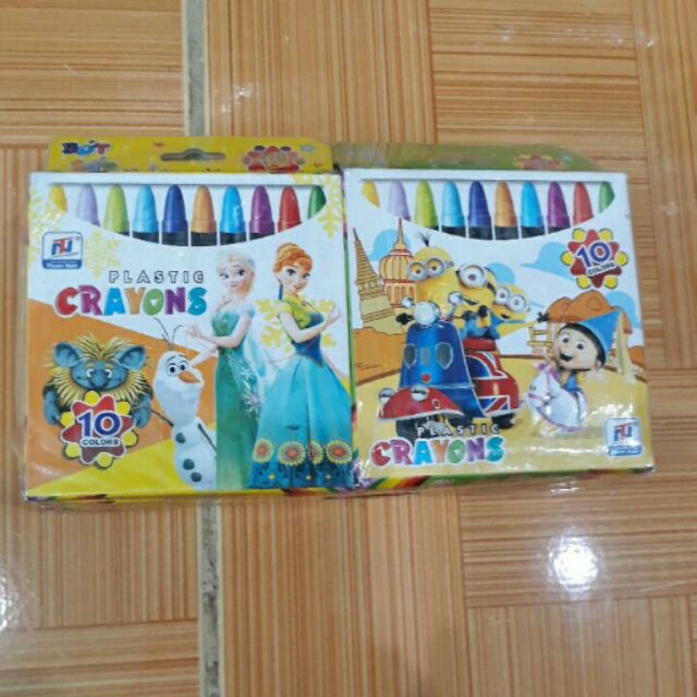 10 hộp Sáp màu nước cho bé mẫu giáo