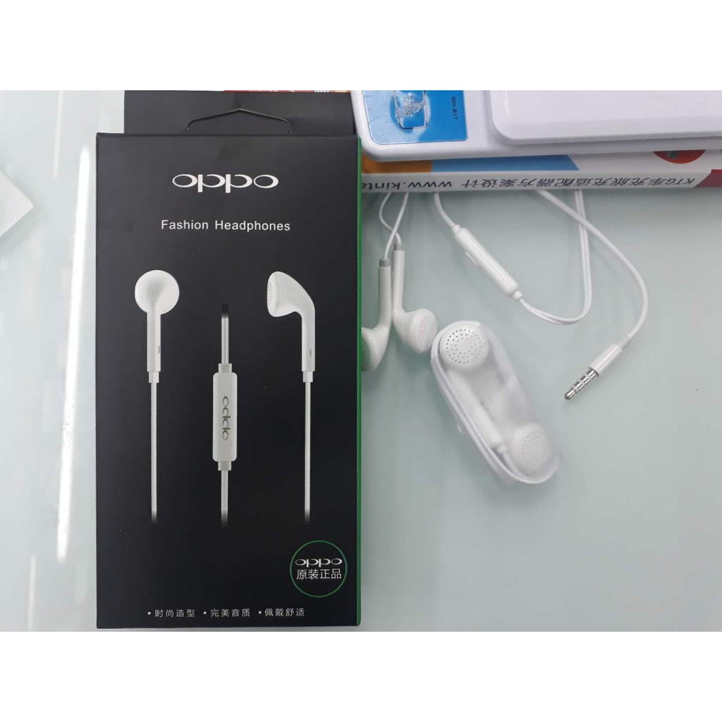 Tai nghe oppo hộp new jack 3.5