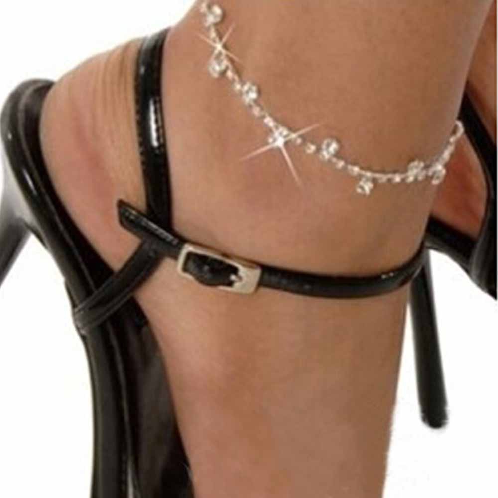 Lắc Chân Đính Đá Phong Cách Boho Quyến Rũ