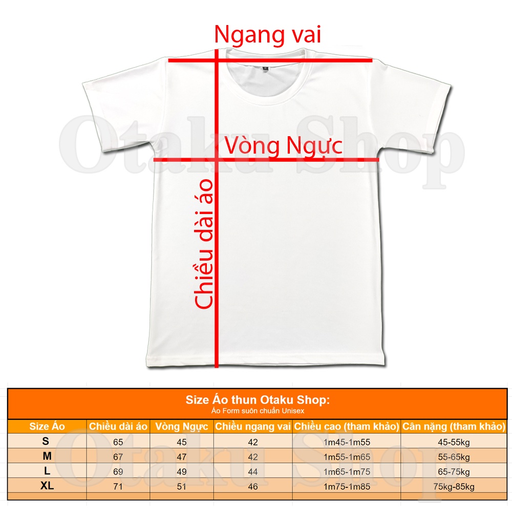 Áo thun Games Genshin Impact nhiều nhân vật đủ Size chuẩn from Unisex phù hợp Nam Nữ in hình theo yêu cầu Otaku