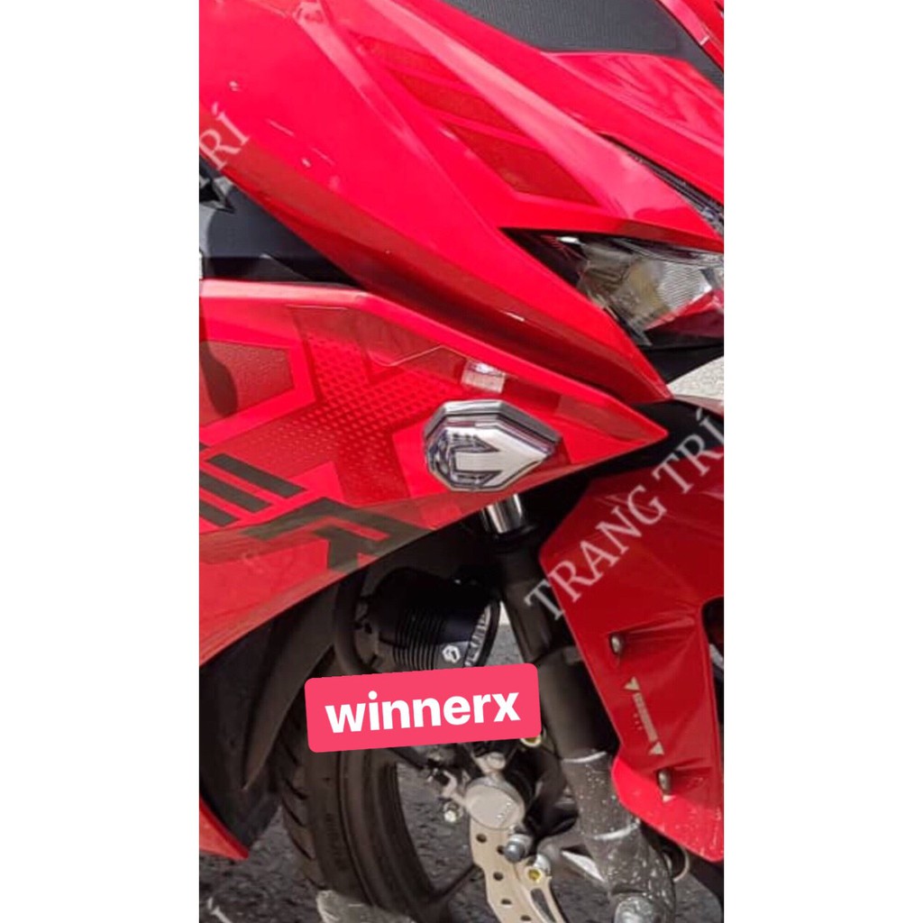 Cặp xi nhan mũi tên moto Spirit L14 Winner X