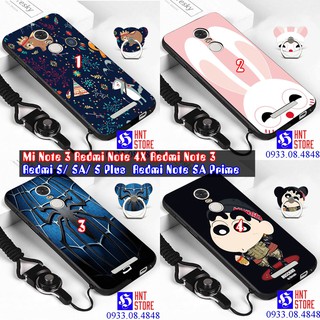ỐP LƯNG XIAOMI REDMI NOTE 5A PRIME - TẶNG DÂY + IRING