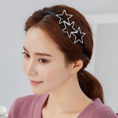 Headband chimera nữ rửa mặt ra ngoài phiên bản Hàn Quốc phiên bản Hàn Quốc kẹp tóc màu Đỏ lưới mới năm 2020 Headband