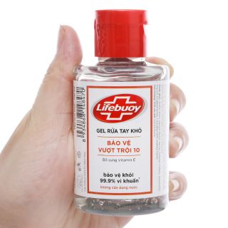GEL RỬA TAY KHÔ LIFEBUOY BẢO VỆ VƯỢT TRỘI CHAI 100 ML