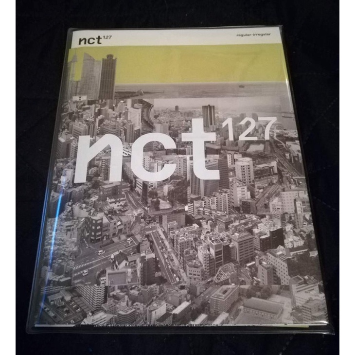 Ảnh xanh vàng Regular Irregular đủ 2 màu của NCT 127