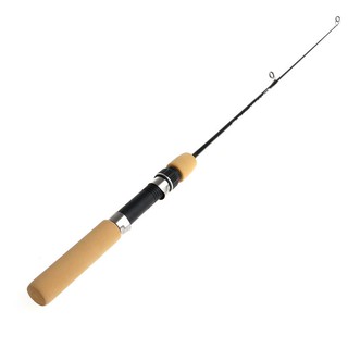 60CM Portable Pocket Winter Ice Fishing Fish Rod Mini Tackle Spinning Casting