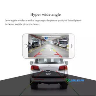 Camera Lùi Kết Nối Wifi Xem Trên Điện Thoại Dành Cho Ô Tô, -Camera Wifi mini - HD kết nối với smart phone hỗ trợ hệ điều