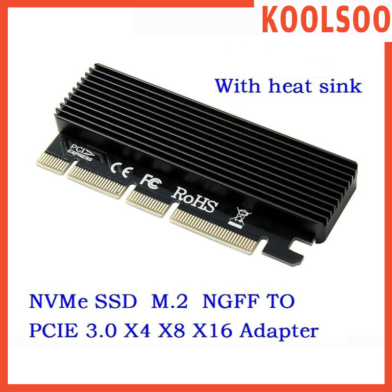 Bộ Chuyển Đổi Pcie Nvme M.2 Ngff Ssd Sang Pci-E Pci Express 3.0 X4 X8 X16 Cho 2280