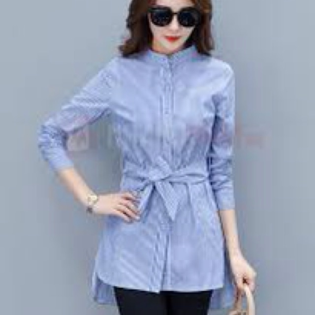 (TOANHUYEN12) Áo sơ mi nữ sang choảnh