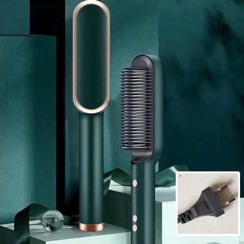 [Hàng mới về] Lược chải tóc thẳng sử dụng điện EU ion âm Texas053