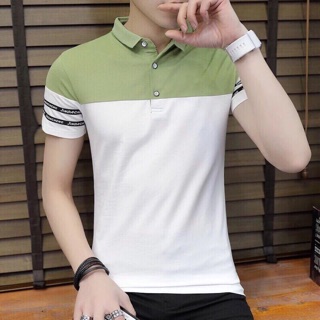 Áo thun nam cổ trụ mẫu mới thời trang ms647