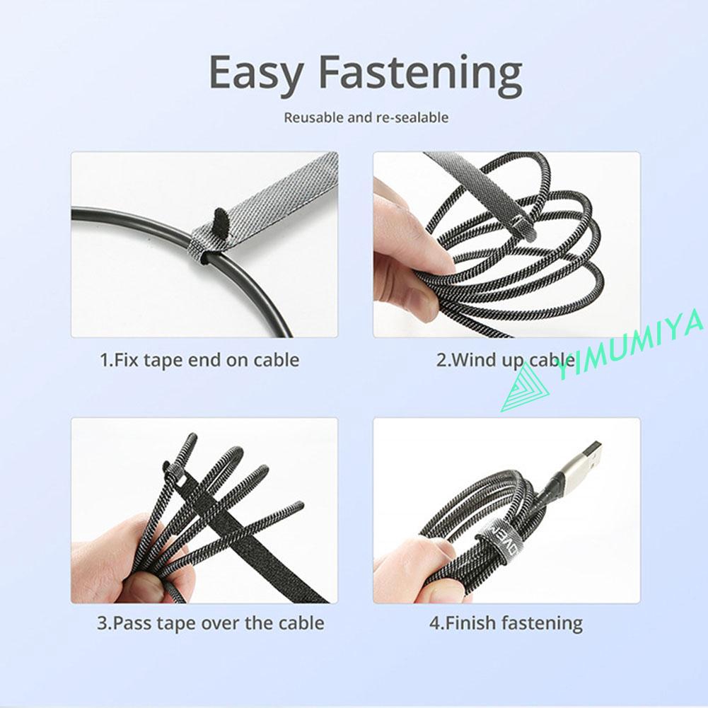 Set 5 Dây Quấn Dây Cáp 14cm Tiện Lợi