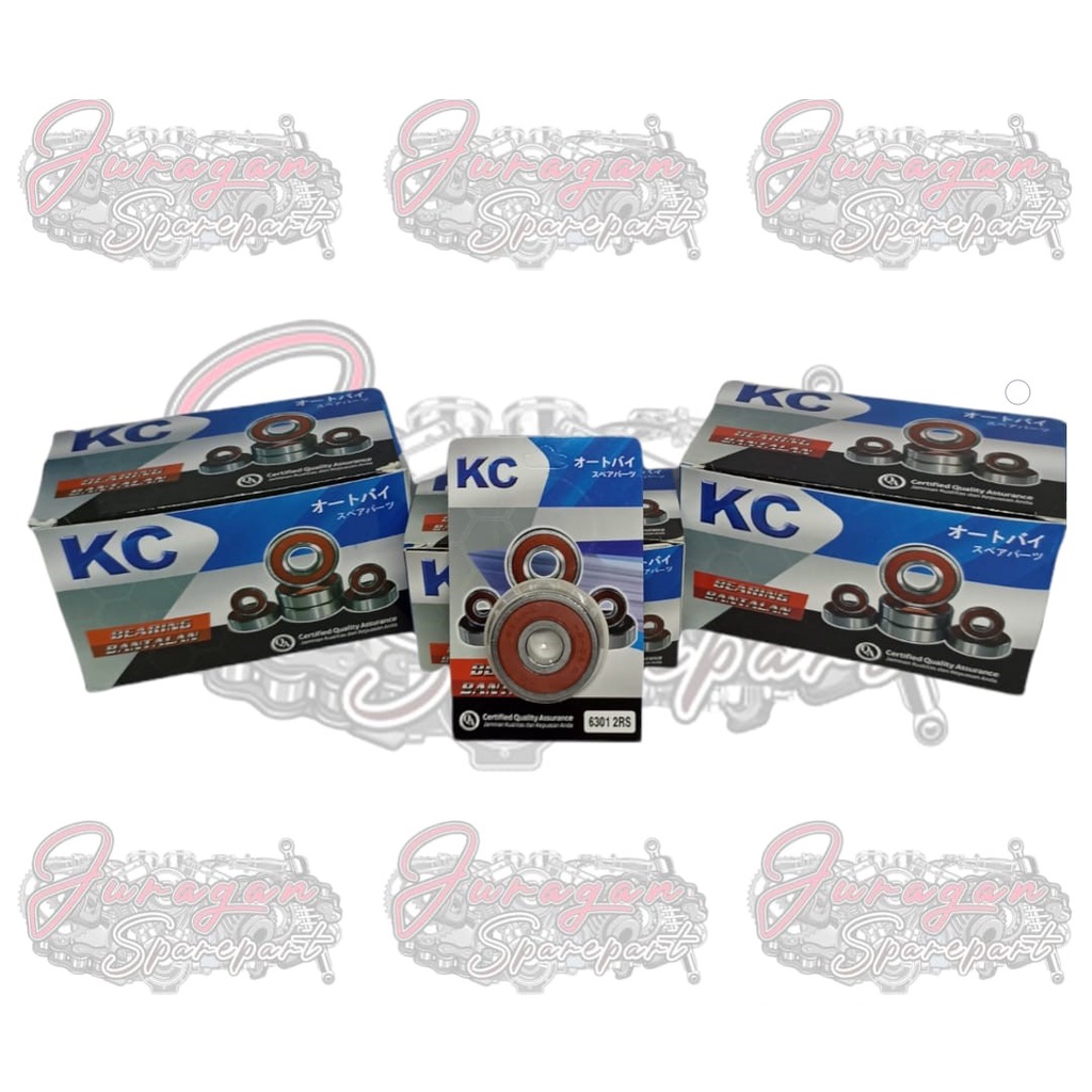 Vòng Bi Laher 6301 2RS Thương Hiệu KC