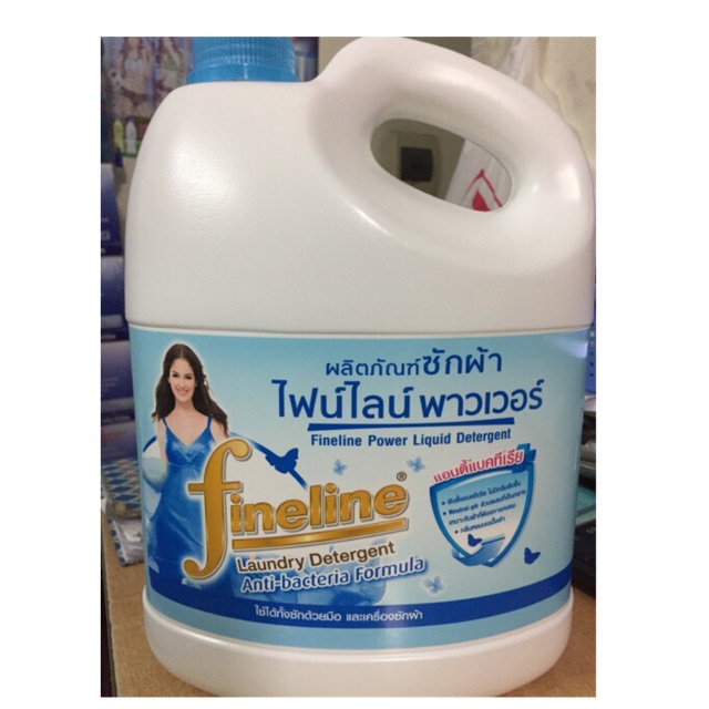 Nước giặt xả Fineline Thái Lan 3000ml ( màu xanh )
