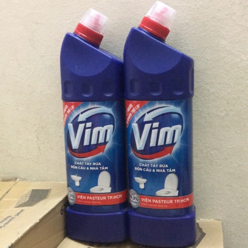 (HOẢ TỐC) Nước Tẩy Bồn Cầu, Nhà Tắm Vim ( 900ml / Chai )