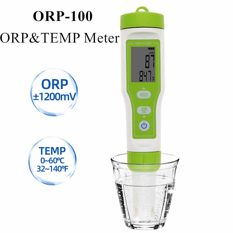 Bút Đo Oxy Hóa Khử ORP-100 Điện Tử Cho Kết Quả Nhanh, Chính Xác Kèm Pin