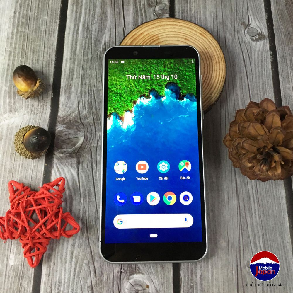 [Mã ELMSBC giảm 8% đơn 300K] Điện Thoại Sharp AndroidOne S5 - Khung Thép , Cấu Hình Khủng ,Chống Nước , Tặng Ốp Lưng