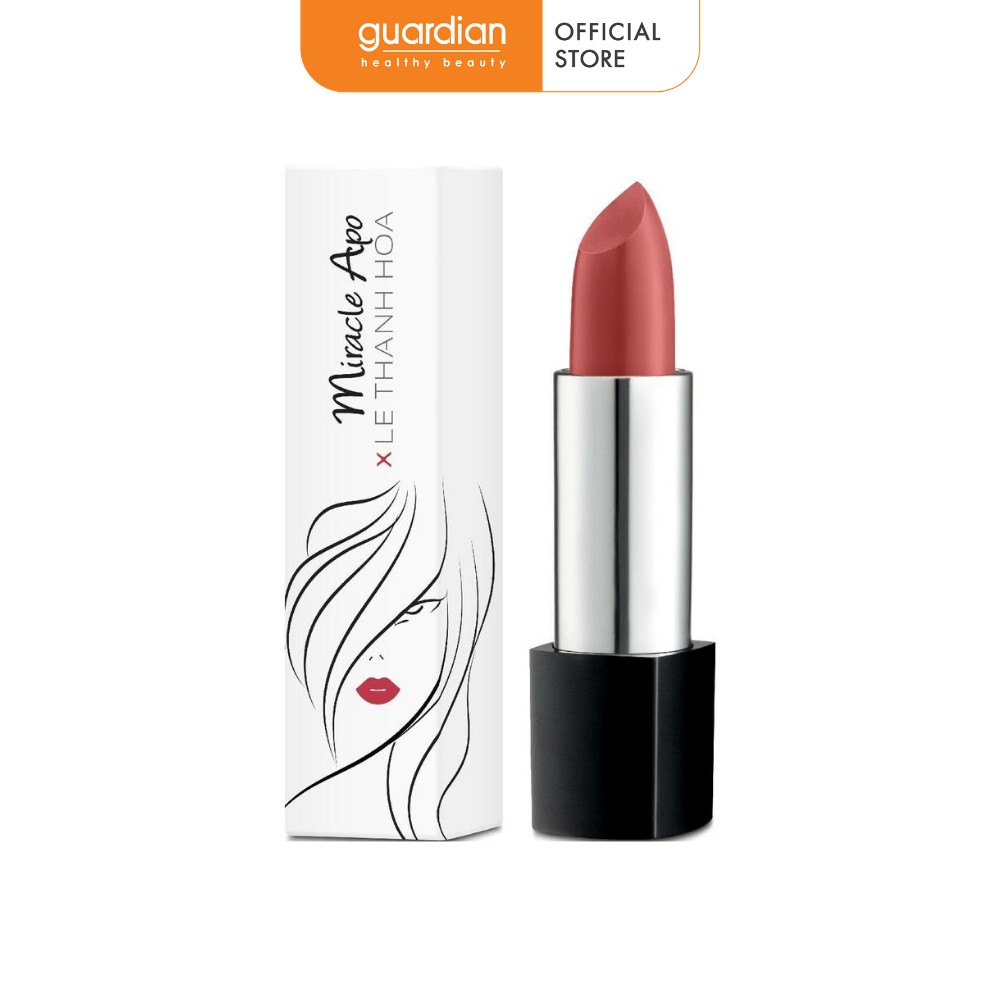 Son lì Miracle Apo Lipstick Matte x Lê Thanh Hòa Cosmopolitan - Hồng đỏ đất 4g