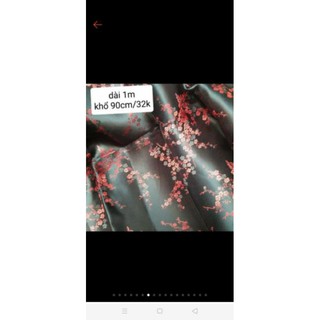Vải Gấm thượng hải , khổ 90cm.
