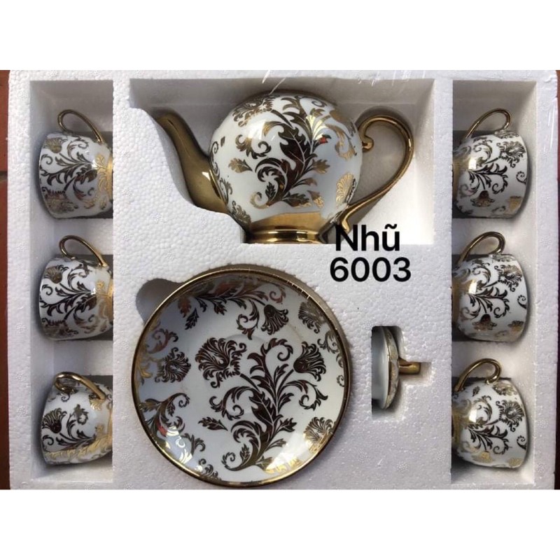 Bộ tách trà ☕️ ceramics korea đẹp sang trọng