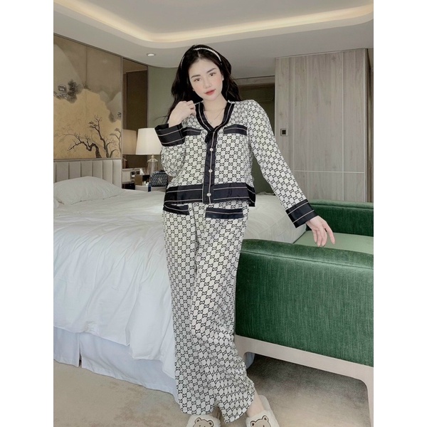 ĐỒ BỘ PIJAMA VẢI MANGO HÀNG THIÊT KẾ