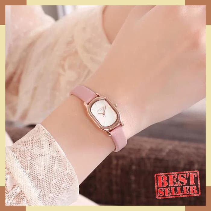 Đồng Hồ Nữ JA-1112Julius Hàn Quốc dây da