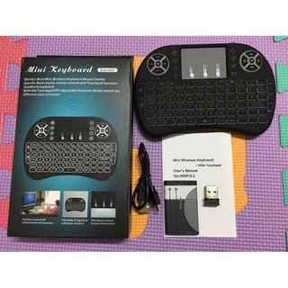 Bàn phím không dây Mini keyboard LED