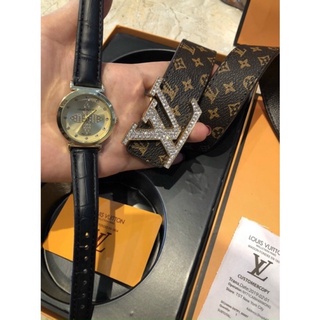 Dây lưng nữ - thắt lưng nữ -sét dây lưng đồng hồ nữ. Mặt đá cao cấp