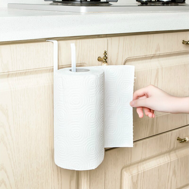 Giá Treo Khăn Giấy Cuộn Bằng Nhựa Tiện Dụng Cho Nhà Bếp