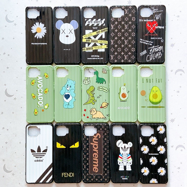 Ốp lưng vali màu dẻo cute Oppo A93/F17 PRO/RENO 4 LITE