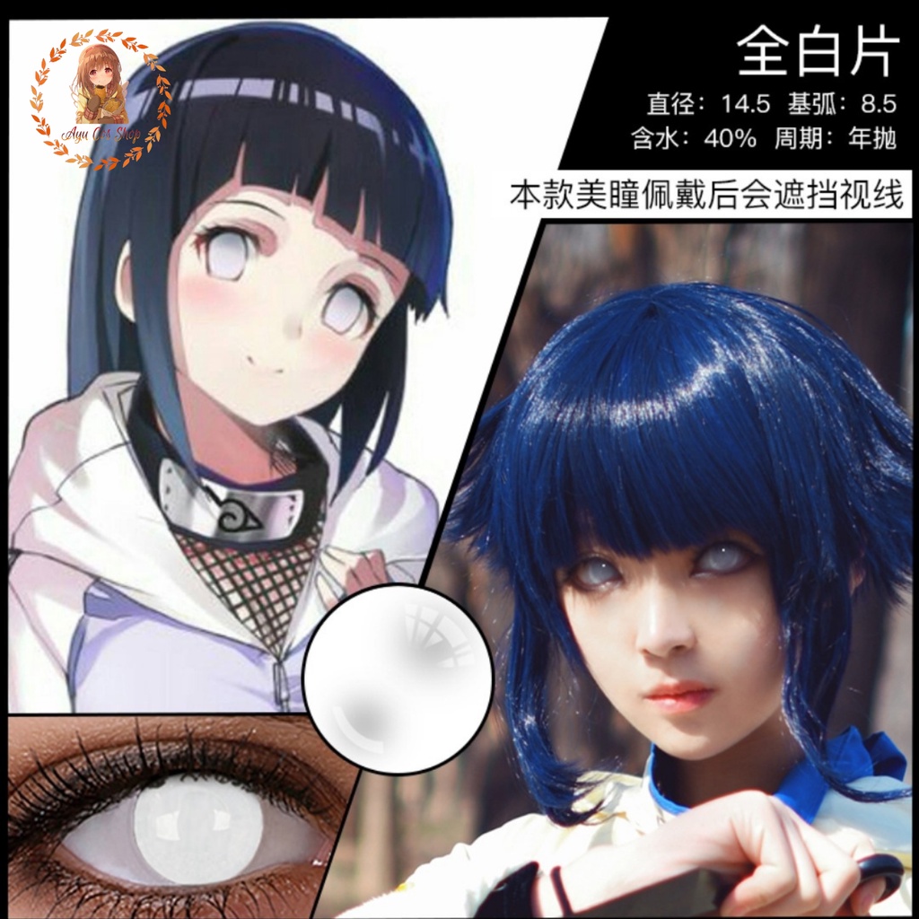 Kính áp tròng lens cosplay Gojo Satoru  0 độ