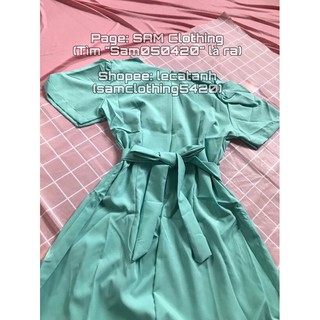 Váy xanh mint siêu xinh