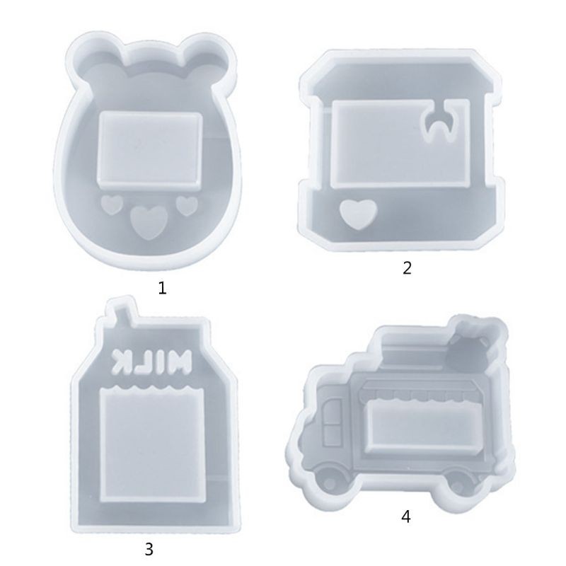 Khuôn Silicon Tạo Hình Mặt Trăng Độc Đáo Làm Trang Sức Thủ Công