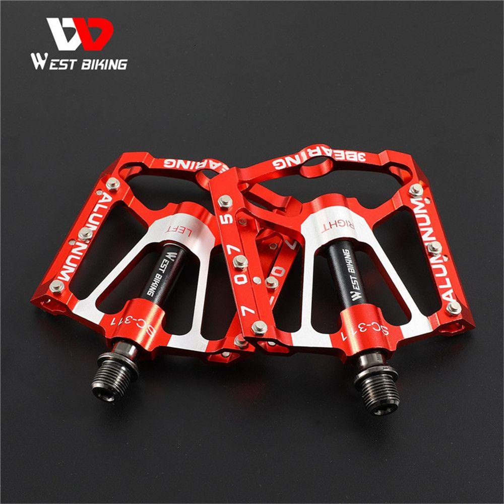 Bàn Đạp 3 Vòng Bi Bằng Hợp Kim Nhôm Chất Lượng Cao Dành Cho Xe Đạp Thể Thao
