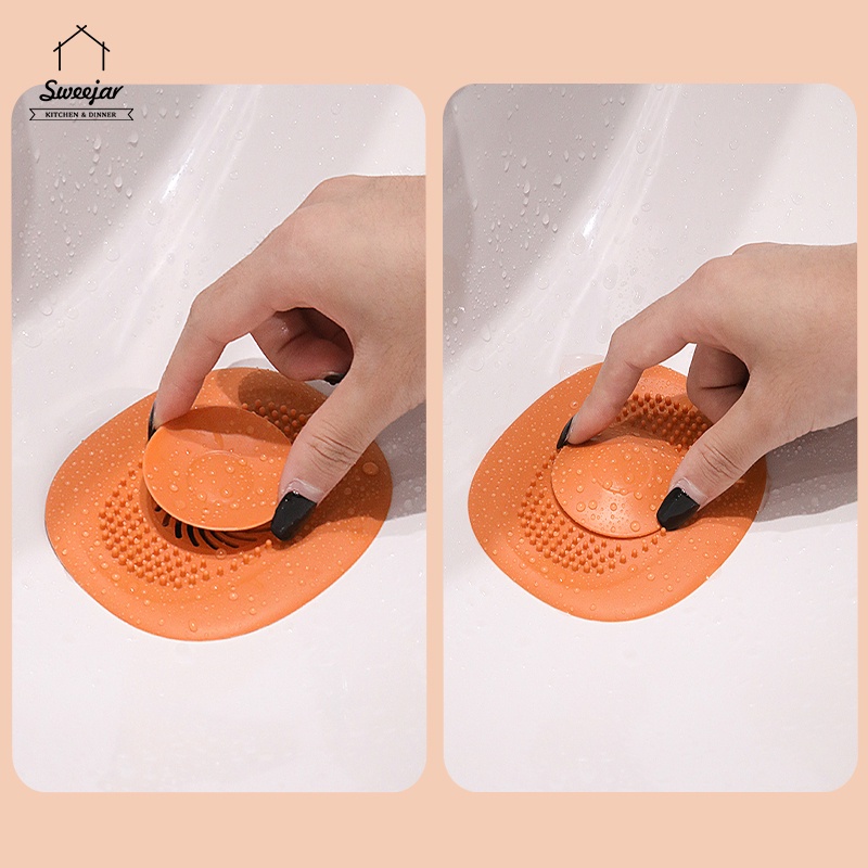 1 Nắp Đậy Cống Thoát Nước Sàn Nhà Bằng Cao Su Chống Tắc Nghẽn Chống Mùi Hôi