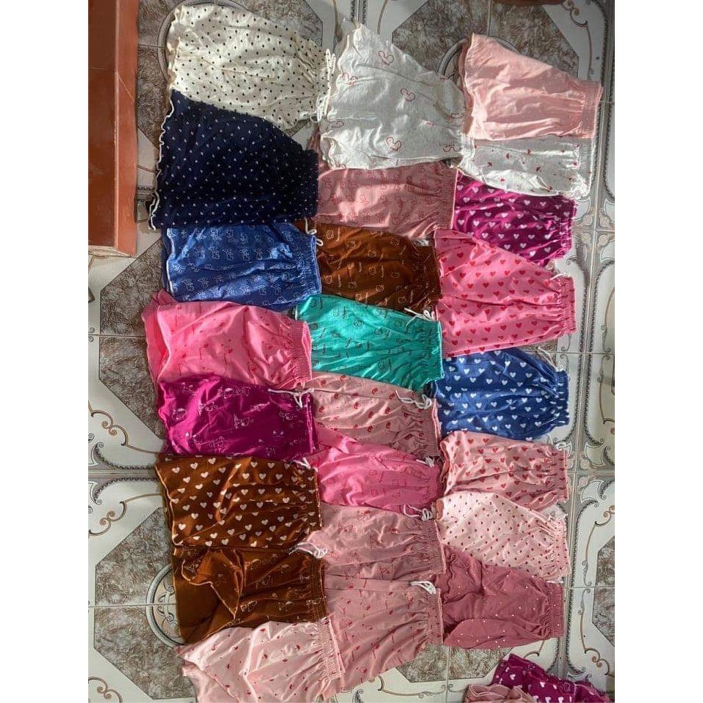 Quần Ngủ Nữ Siêu Dễ Thương Chất Cotton Mát Mịn