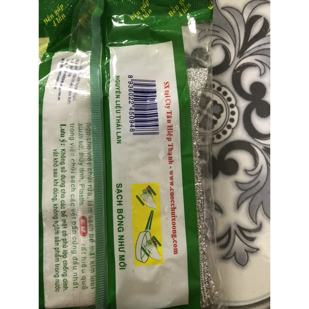 miếng Cước rửa chén SUM EV bền gấp 4 lần ( 1 miếng )
