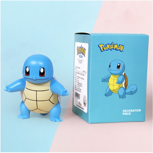Mô Hình Pikachu, Phim Hoạt Hình Pokemon, Thích Hợp Trang Trí, Decor, Bộ Sưu Tập, Làm Quà Tặng - Full Box
