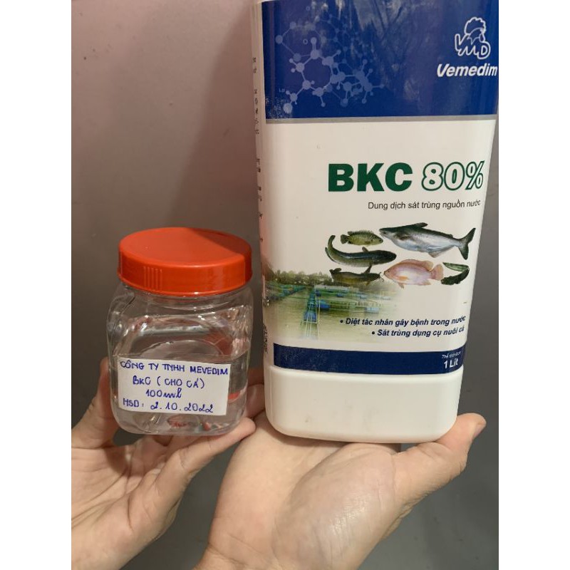 BKC dùng cho cá