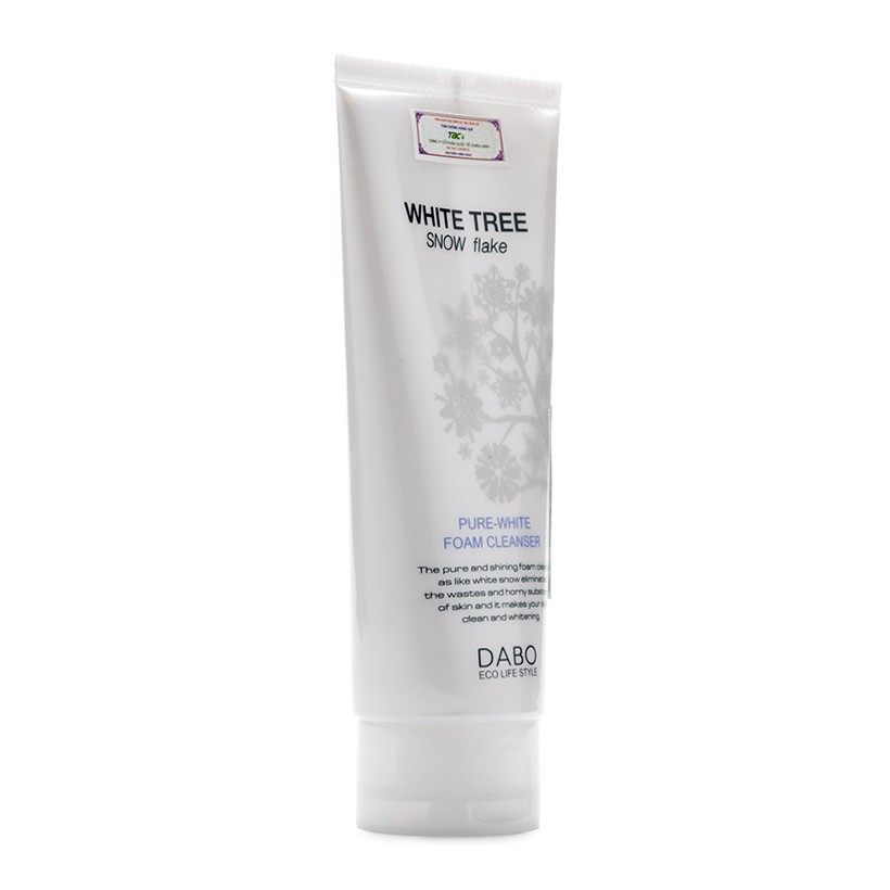 Sữa rửa mặt cây tuyết trắng có hạt massage Dabo White Tree Snow Flake 150ml THIÊN ANH BEAUTY