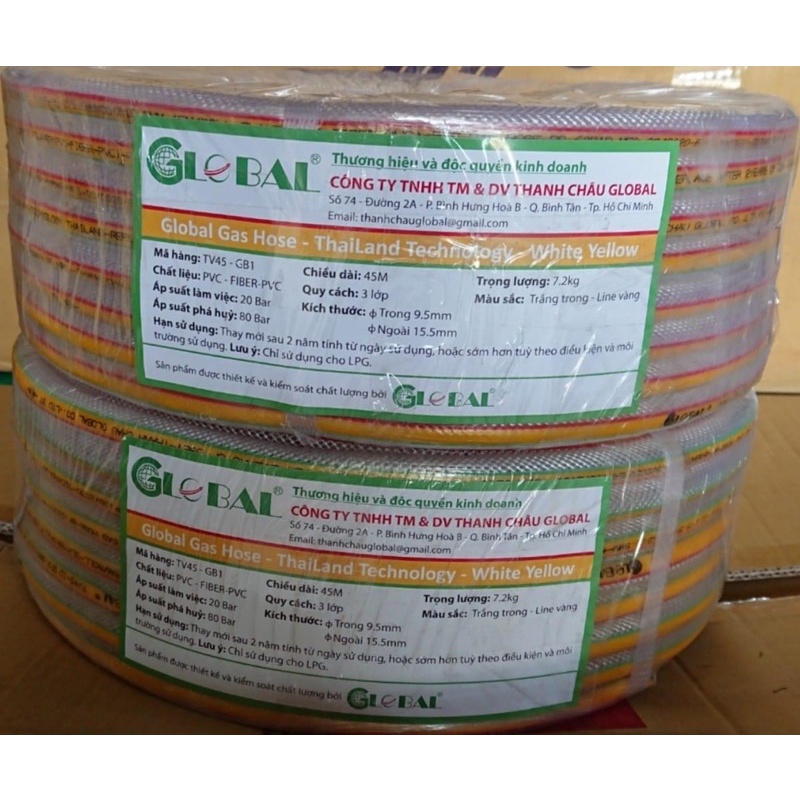 Dây dẫn gas công nghiệp bếp khè bếp gia đình nhập khẩu thái lan