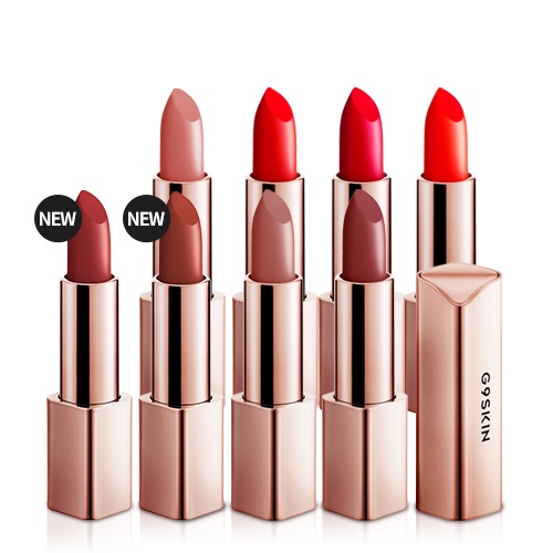 [2 MÀU MỚI HÈ 2021] Son Thỏi Lì Chất Siêu Mịn G9Skin First V-Fit Lipstick