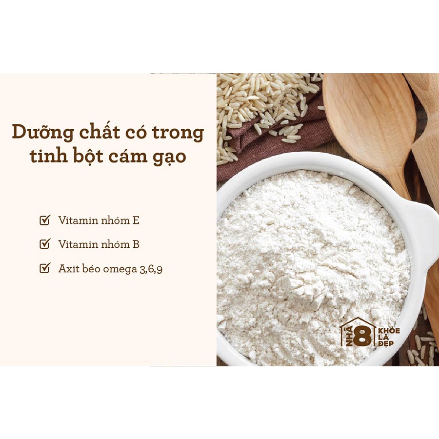 TINH BỘT CÁM GẠO NGUYÊN CHẤT NHÀ LÀM- 100% ORGANIC | BigBuy360 - bigbuy360.vn