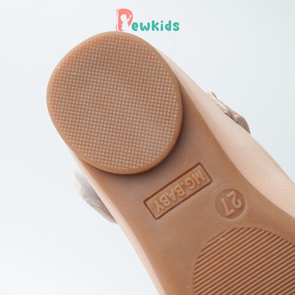 Giày búp bê Dewkids đính nơ kim sa lấp lánh đáng yêu cho bé gái - TD005