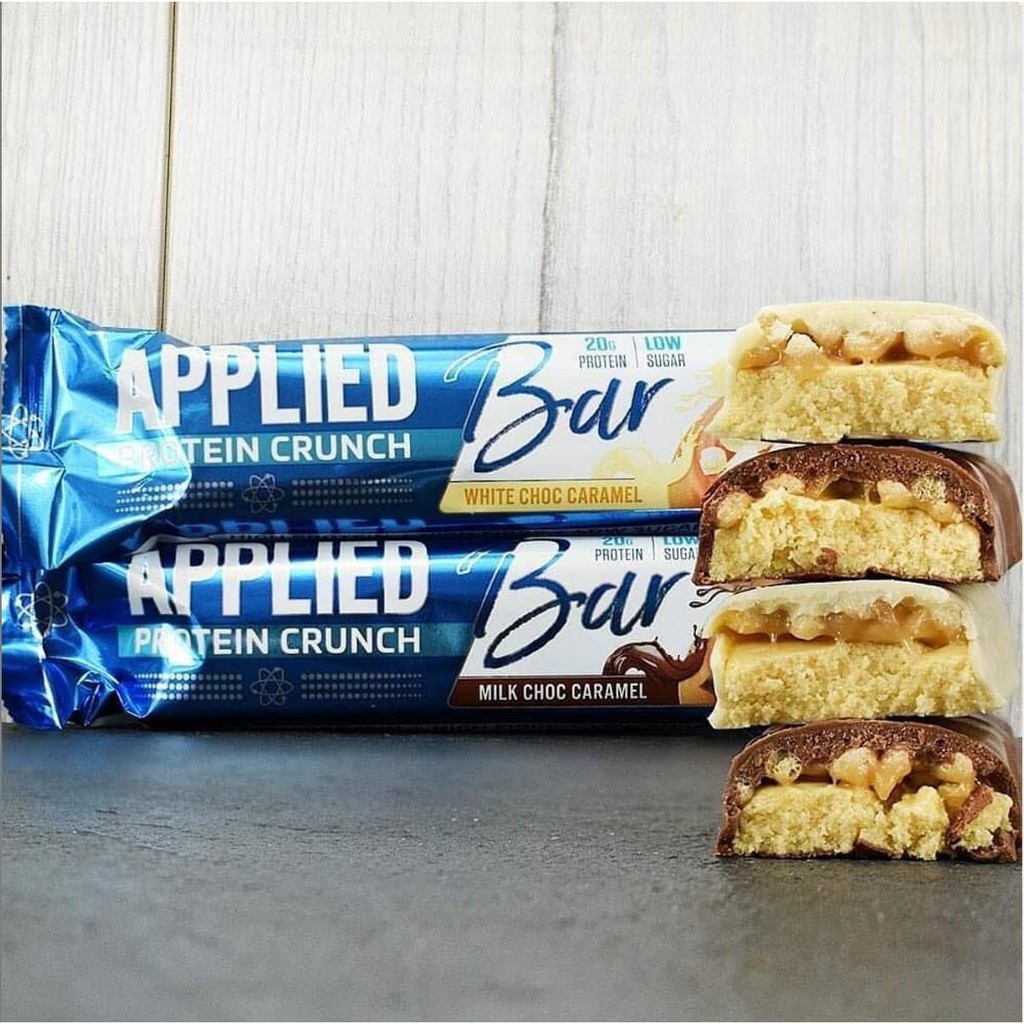 Bánh Protein Bar - Applied Nutrition Bar - Ăn Kiêng, Ăn Vặt, Bổ Sung Đạm, Ít Calo Ít Đường  Bữa Phụ Dinh Dưỡng Không Béo