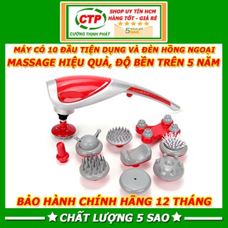 Máy massage cầm tay 10 đầu King Massager