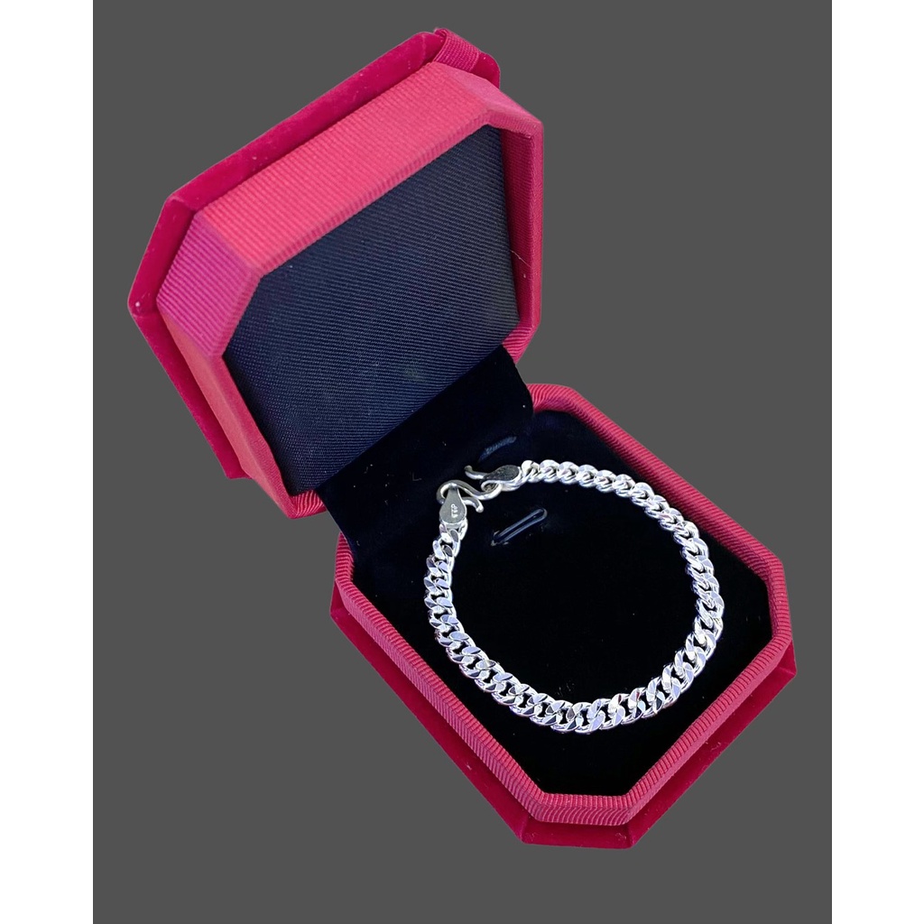 Lắc tay bạc em bé móc máy, lắc tay nữ mắc xích,vòng tay bạc em bé hình mắc xích