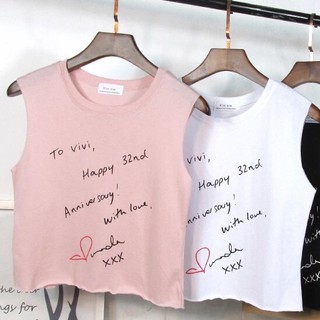 Áo Thun TankTop Mùa Hè[ Hàng Có Sẵn+Ảnh thật]