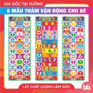 THẢM-BẠT NHẨY Ô VẬN ĐỘNG CHO BÉ (JUMPING MAT) - TRÒ CHƠI VẬN ĐỘNG CHO BÉ - TRÀN ĐẦY NĂNG LƯỢNG